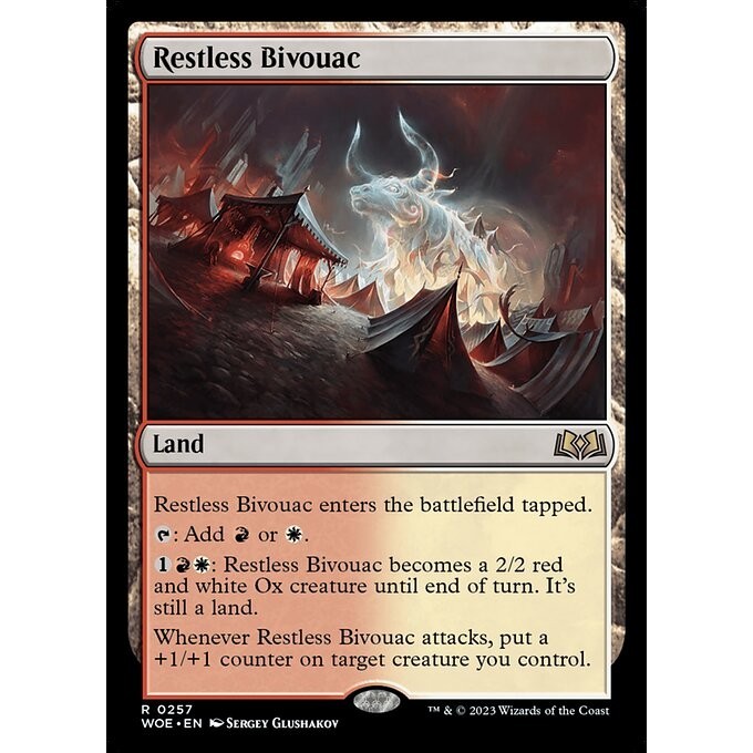[Wilds of Eldraine] - [WOE] - (R) -[Restless Bivouac] - [2023]
