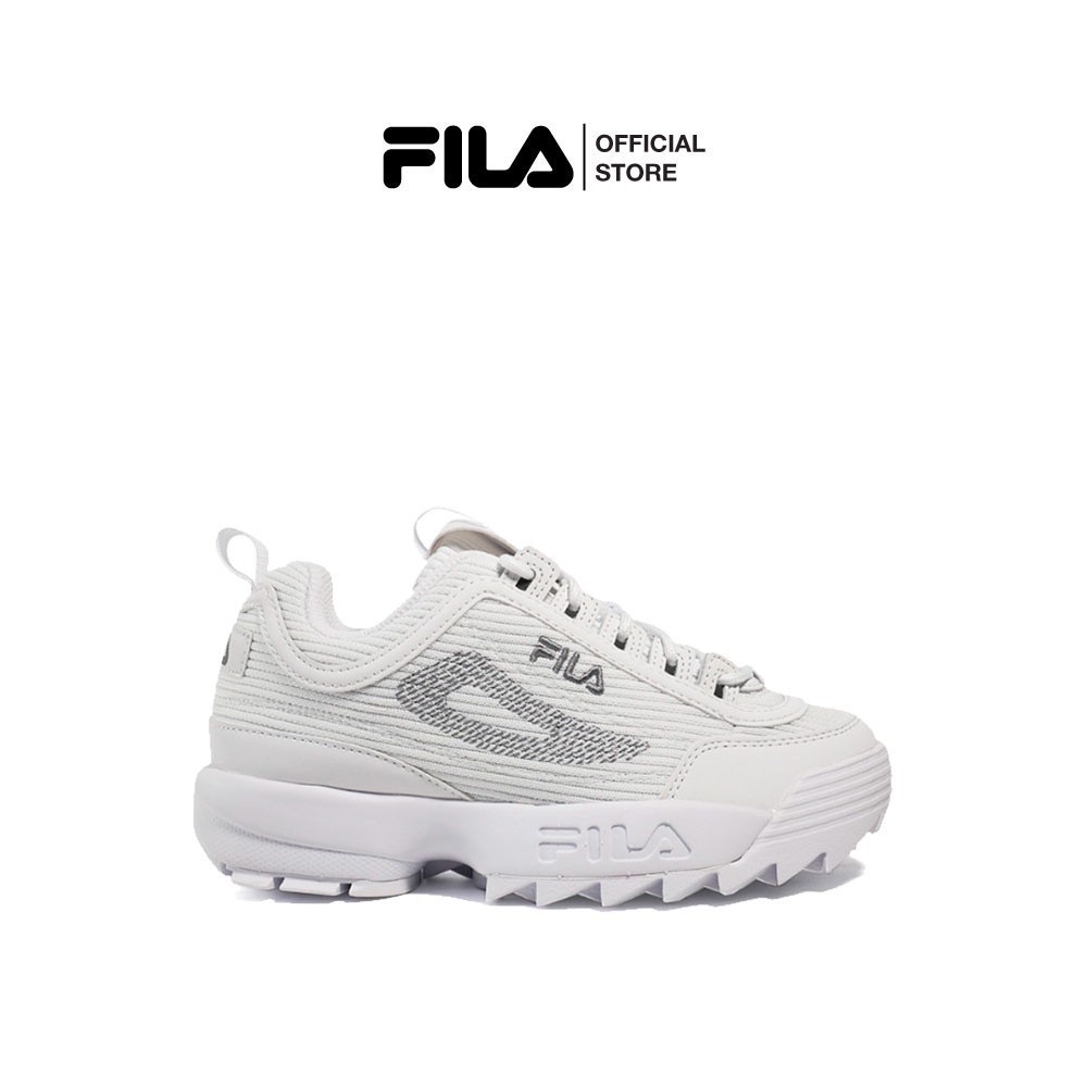 FILA รองเท้าลำลองผู้ใหญ่ Disruptor Knit V2 รุ่น 1FM01890F103 - WHITE