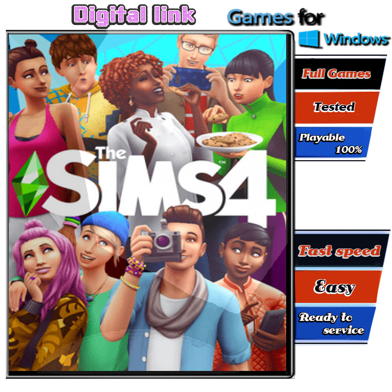 The Sims 4 Digital Deluxe Edition เกม PC Game คอมพิวเตอร์ แบบดาวน์โหลดไฟล์  ตัวเต็ม เล่นได้ 100%