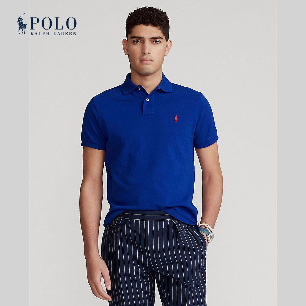 Polo Ralph Lauren POLO เสื้อโปโล รุ่น MNPOKNI1N820346 สี 400 BLUE