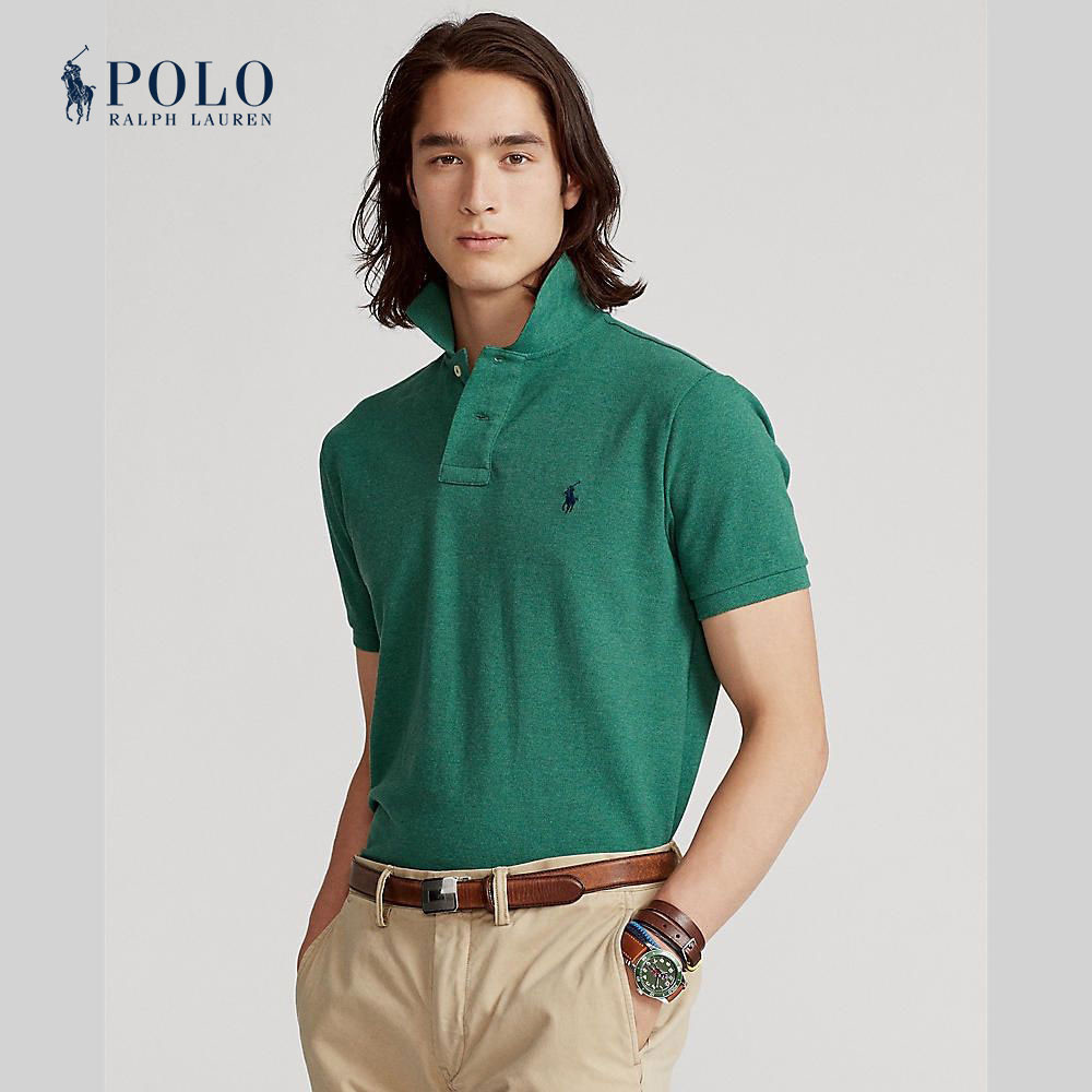 Polo Ralph Lauren เสื้อโปโล รุ่น MNPOKNI1N821505 สี 300 GREEN