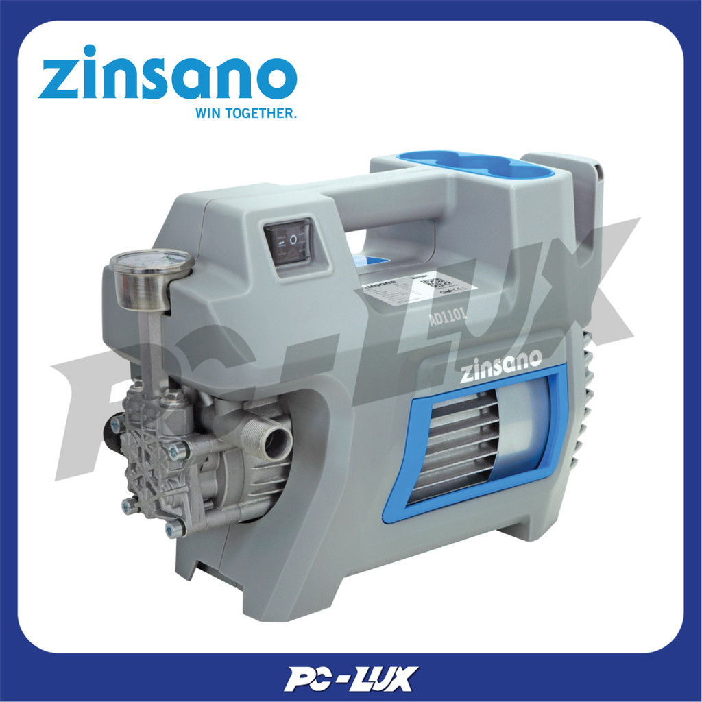 ZINSANO เครื่องฉีดน้ำ AD1101 (INDUCTION MOTOR) 110 บาร์ 1400 วัตต์
