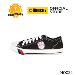 GOLDCITY รองเท้าผ้าใบ แฟชั่น แบบผูกเชือก UNISEX ใส่สบาย น้ำหนักเบา กันลื่น (39-45) รุ่น NO024