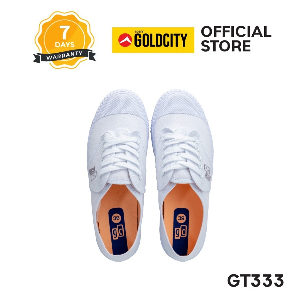 แจ้งรับใบกำกับภาษีในแชท รองเท้านักเรียนราคาถูก ONLINE EXCLUSIVE คุณภาพดี ทนนุ่มหนึบ GOLDCITY