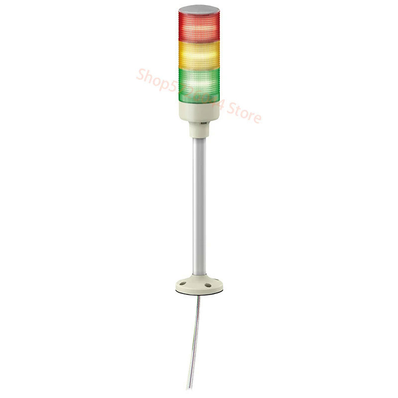 ชไนเดอร์ XVGB3SH เสาไฟสัญญาณ3ชั้น24V คงที่ติดตั้งท่อพร้อมแผ่นยึดพร้อมออด