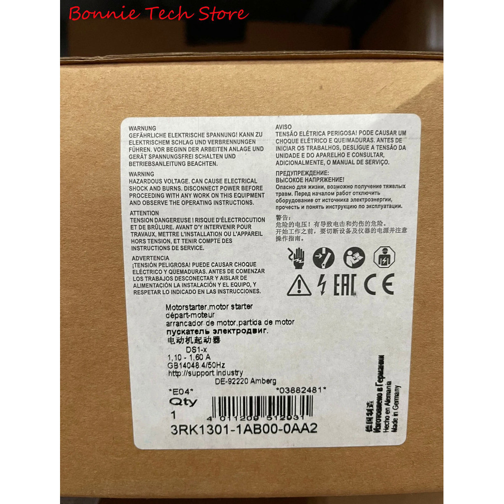 3RK1301-1AB00-0AA2สำหรับ Siemens DS1-X สำหรับ ET 200S Standard DOL Starter