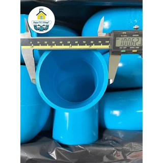PVC ข้องอหนา90องศา ขนาด 3 นิ้ว ข้องอ ใช้สวมท่อ PVC ฟ้า มาตรฐานทั่วไป ข้อต่อพีวีซี พร้อมส่ง