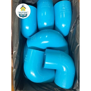 PVC ข้องอหนา90องศา ขนาด 3 นิ้ว ข้องอ ใช้สวมท่อ PVC ฟ้า มาตรฐานทั่วไป ข้อต่อพีวีซี พร้อมส่ง