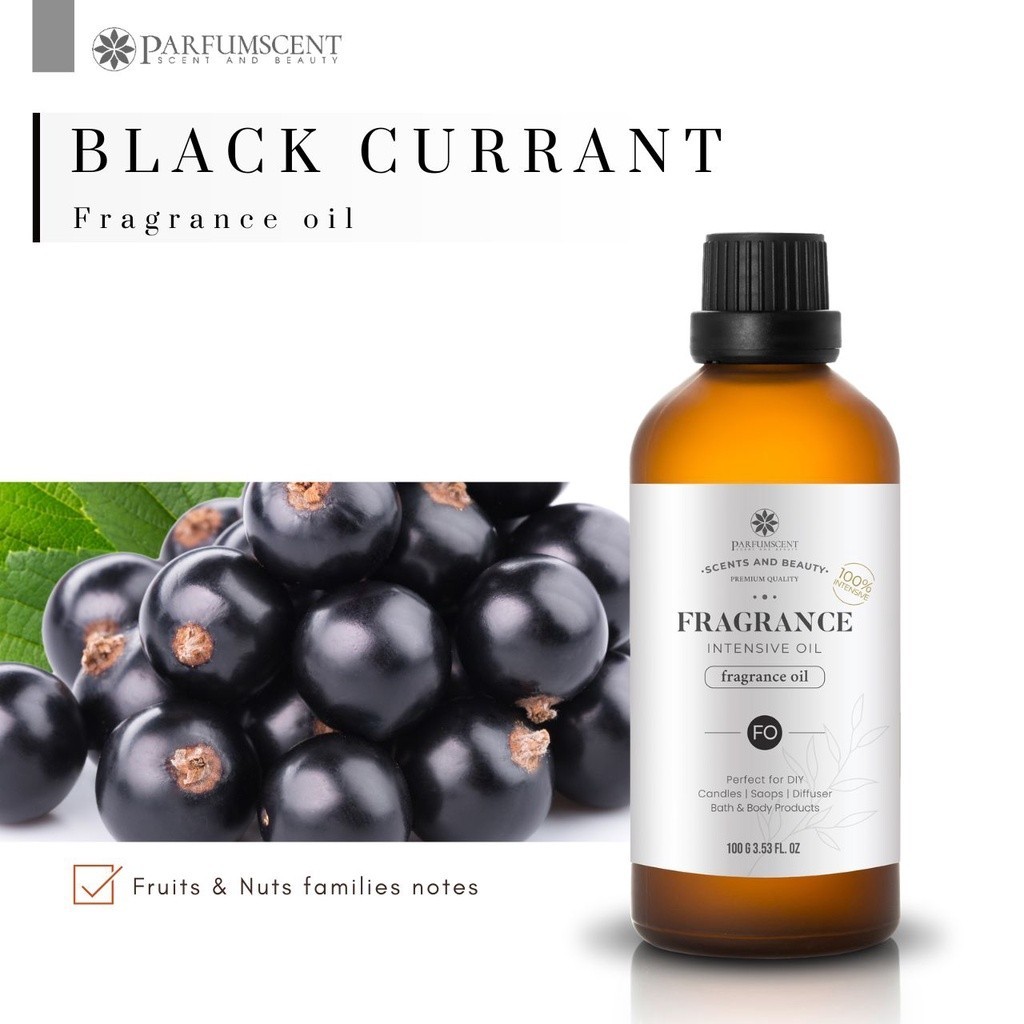 PARFUMSCENT หัวน้ำหอม Black Currant Fragrance Oil