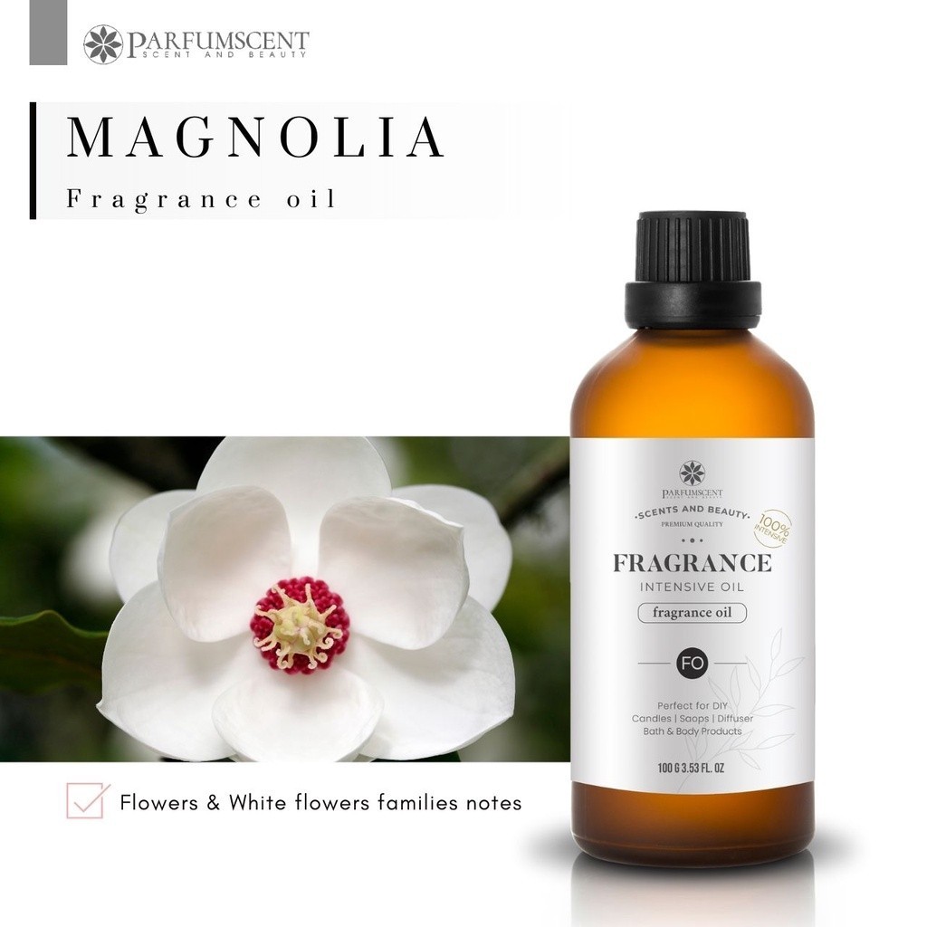 PARFUMSCENT หัวน้ำหอม Magnolia/5077334  Fragrance Oil