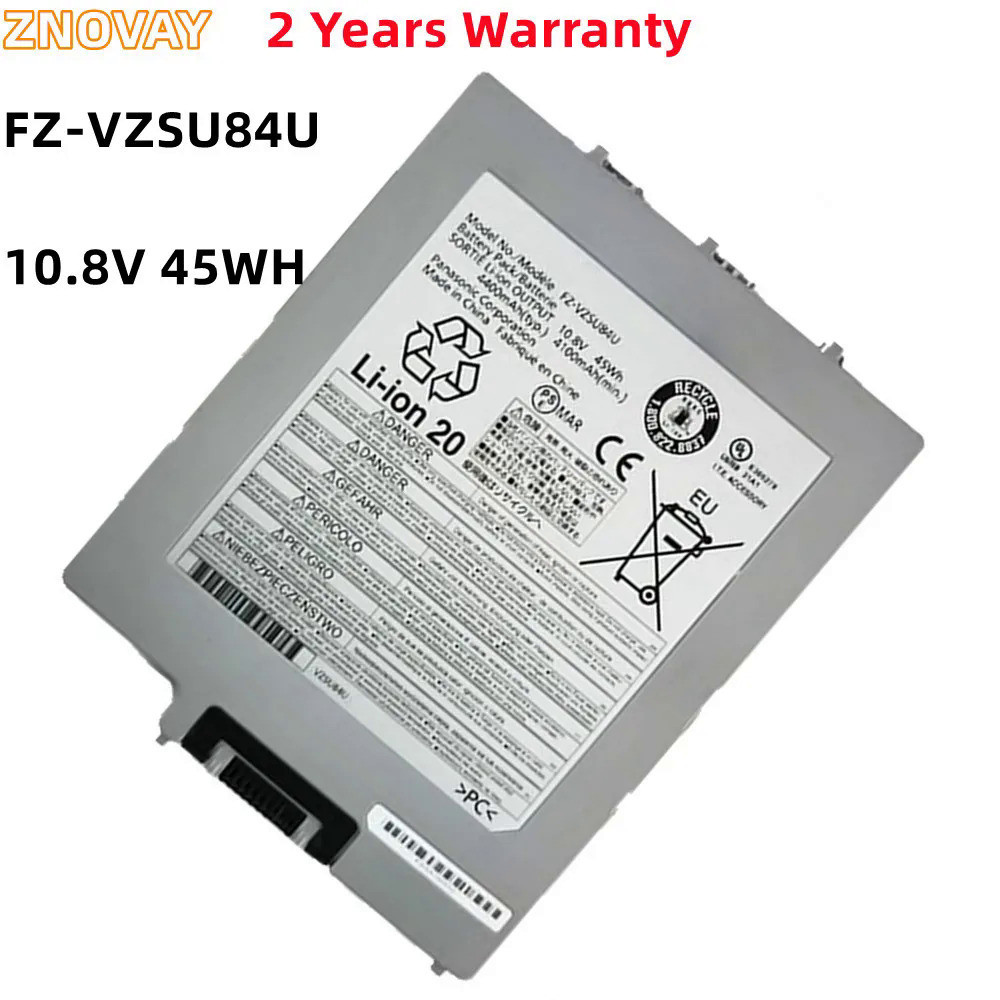 ZNOVAY FZ-VZSU84U FZ-VZSU84R Laptop Battery For Panasonic FZ-VZSU84A2U FZ-VZSU88U FZ-G1 Tablet PC 10