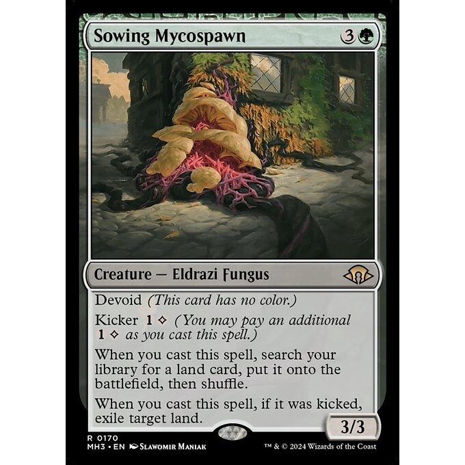 [Modern Horizons 3] - [MH3] - (R) -[Sowing Mycospawn] - [2024]