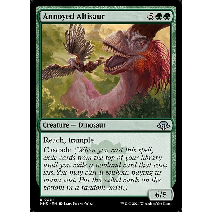 [Modern Horizons 3] - [MH3] - (U) -[Annoyed Altisaur] - [2024]