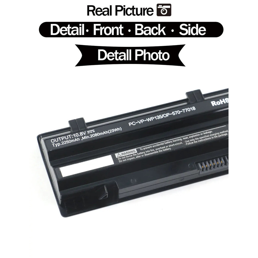 NEW PC-VP-WP135 Laptop Battery For NEC VK24L VK30H VK27M VK25L VJ30H 2Z00119ZA PC-VP-WP134 OP-570-77018 OP-570-77019 10.