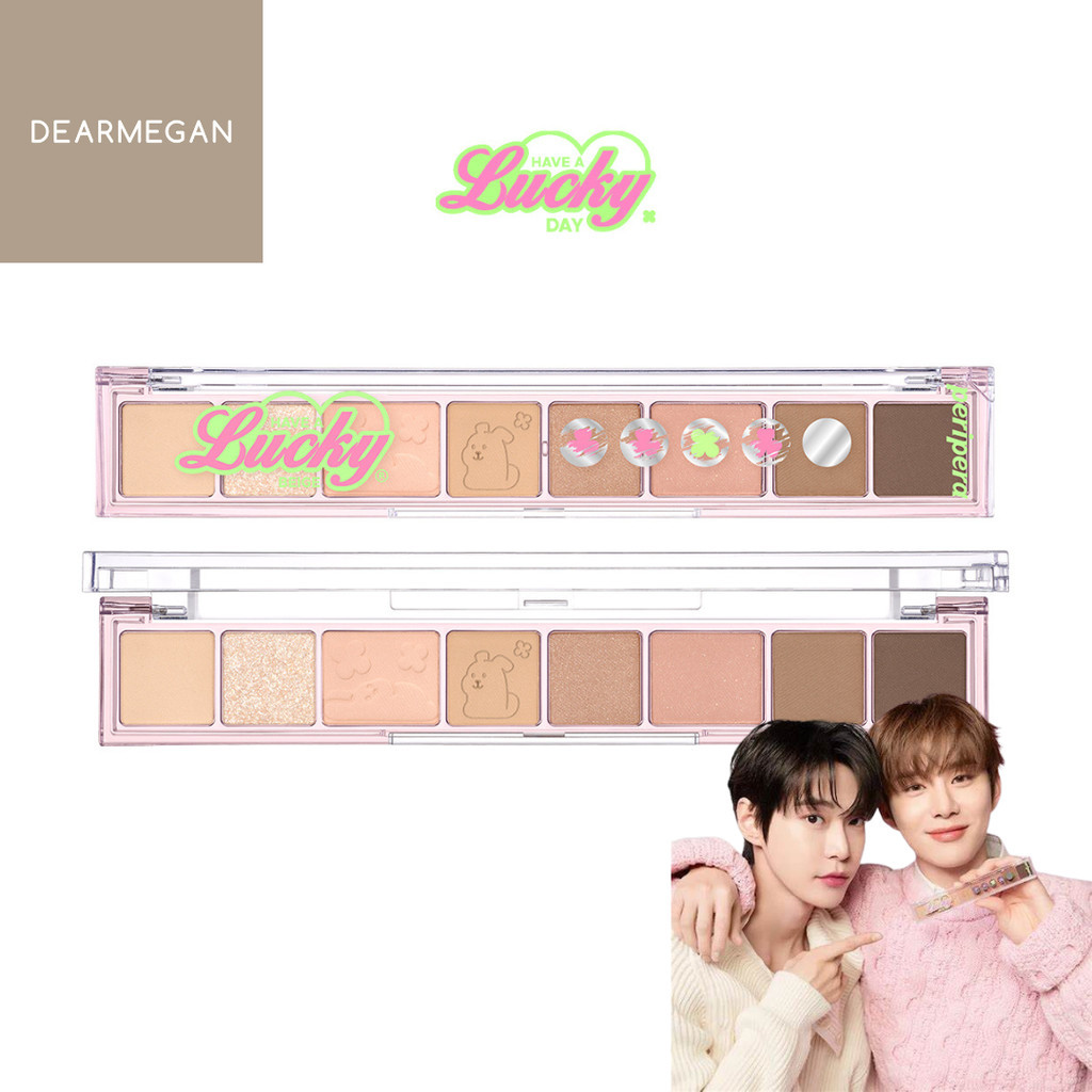EXP.11/26 แท้ พร้อมส่ง PERIPERA ALL TAKE MOOD PALETTE 18 HAVE A LUCKY BEIGE! (LUCKY LOTTERY)