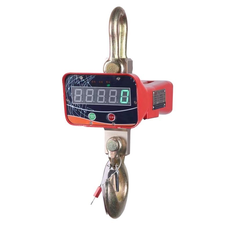 เครื่องชั่งเครนอิเล็กทรอนิกส์1/2/3ตัน5ตัน10เครื่องชั่งอิเล็กทรอนิกส์สำหรับขับรถ5พิมพ์ไร้สายแบบตะขอตั