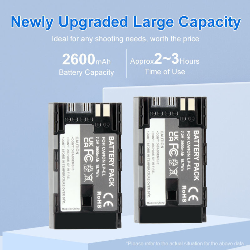 อุปกรณ์ประกอบแบตเตอรี่แบตเตอรี่ลิเธียมไอออนแบบชาร์จไฟได้4307C002เครื่องวัดความเร็วแบตเตอรี่EL-1 EL1แ