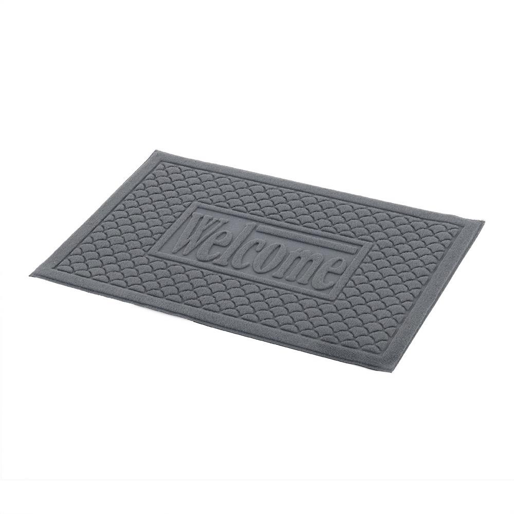 HOME LIVING STYLE พรมเช็ดเท้าดักฝุ่น MX2042 39X59 ซม. สีเทา จัดส่งโดย HomePro ราคา ถูกที่สุด ดีลบีเคเค แกลเลอรีภาพที่ 2