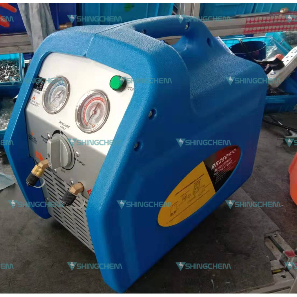 3/4HP Single Cylinder Refrigerant Recovery Unit Car A/C Refrigerant Recovery Recycling Machine Rr250