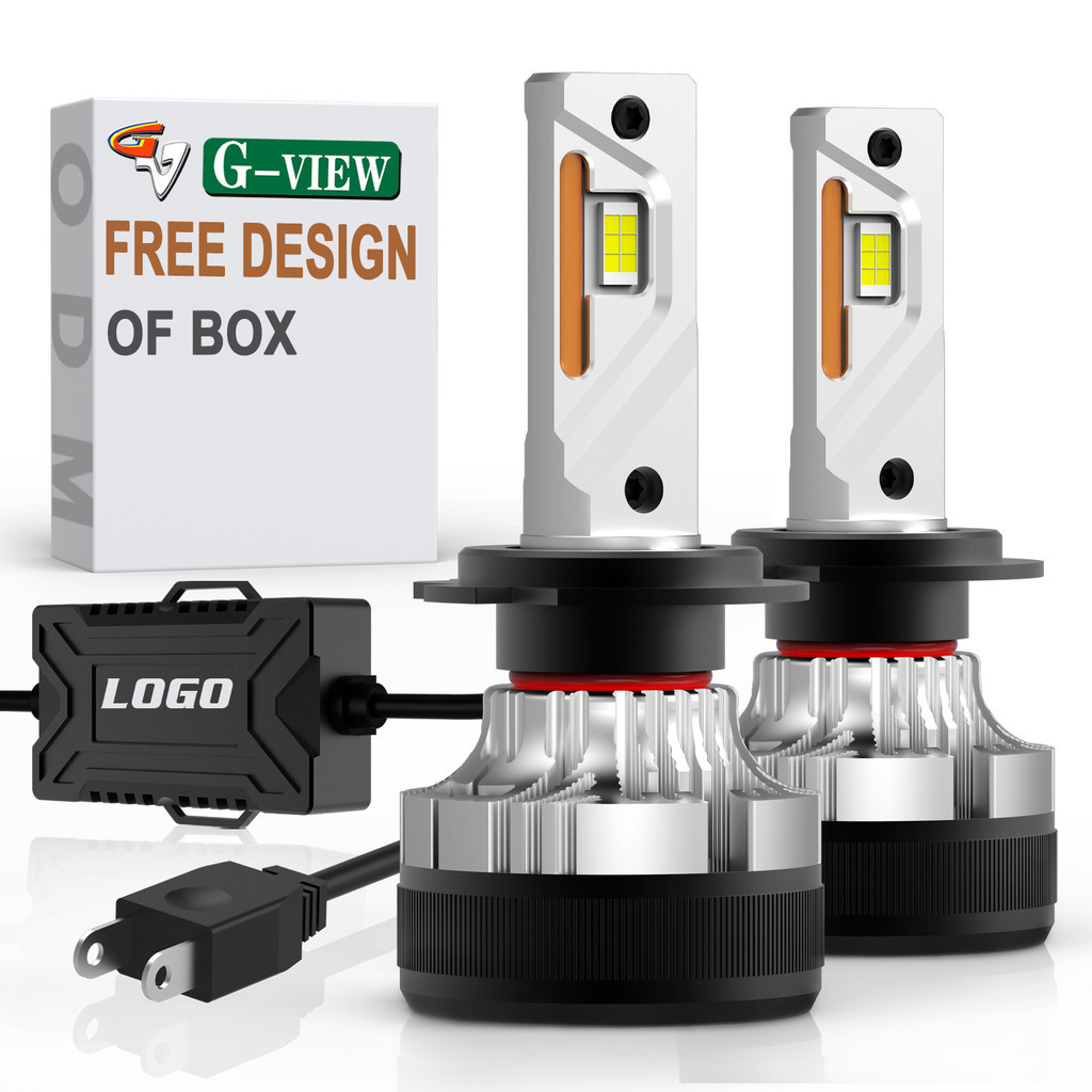 Gview Factory  auto led  bulbs G12W 30000lm 130w h13 h1 h7 9005 9006 H11 H18 car led light motorcycl