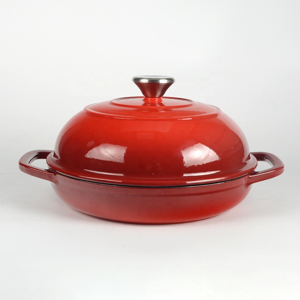 Enameled Cast Iron Bread Baking Pan Bread Pot Cast Iron Bread Pan