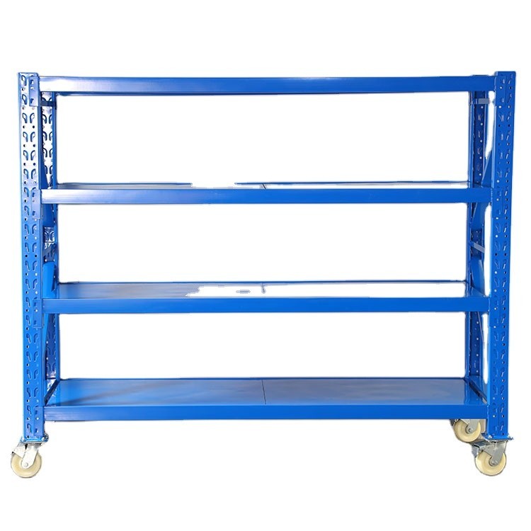 Heavy Duty 500-1000Kgs/Level Loading Steel Industrial Warehouse Storage Rack Shelf