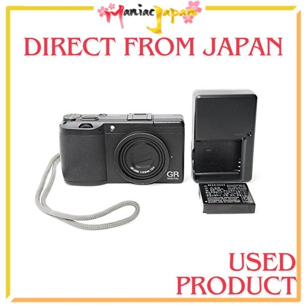 [ กล้องมือสองจากญี่ปุ่น ] RICOH DIGITAL CAMERA GR DIGITALII 10,000,000 พิกเซล GRDIGITALII