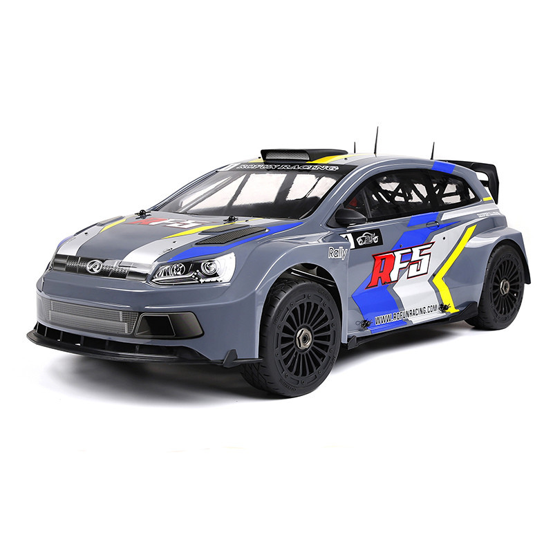 Rofun E-RF5 Electric Rally Car 1/5 Giant RC Gymkhana 4WD RC Rally Car Roll Cage 200A ESC 750 KV/6500