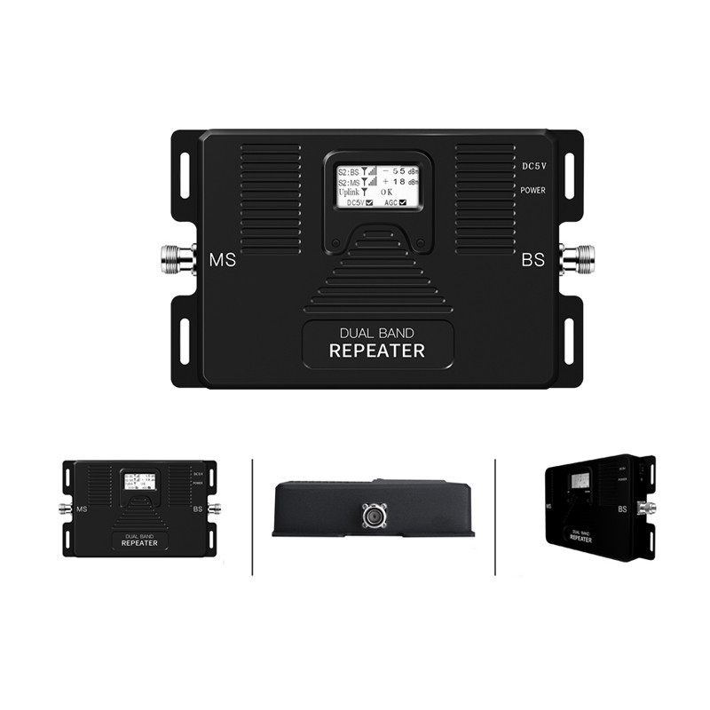 4G Mobile Single Booster Cell Phone Signal Repetidor De Seal Celular 3G y 4G 1800MHz 2100MHz Amplifi