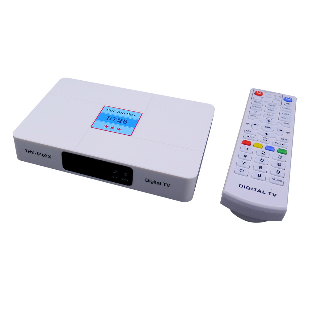 Factory wholesale  dtmb set top box TV receiver dtmb h.265 decoder with full high definition