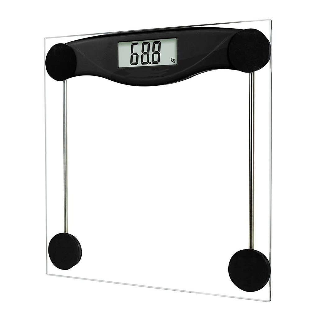 Best Price Old Fashion Free Bathroom Transparent Glass Scale Weighing Electronic Balanza Digital Lar