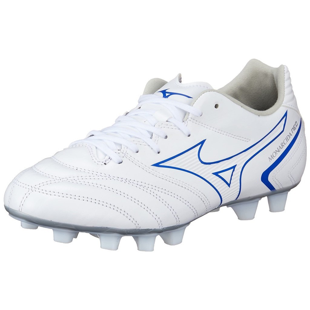 Mizuno Soccer Spikes Monarcida NEO 2 SW KL สีขาว/น้ำเงิน 27.0 cm 4Ewhite/blue27.0 cm 4E สินค้าแท้ใหม