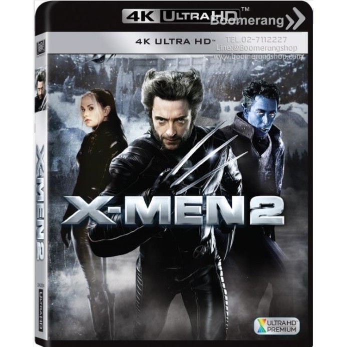 X-Men 2 X-เม็น 2 (4K Ultra HD) ศึกมนุษย์พลังเหนือโลก 2