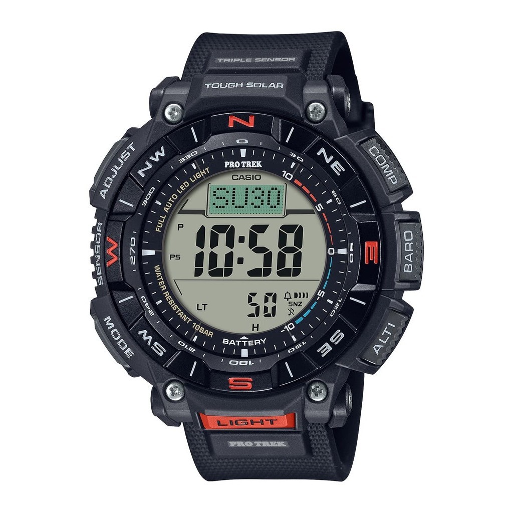 PROTREK Casio นาฬิกา Protrek ของแท้ญี่ปุ่น Climber Line Solar Biomass พลาสติก PRG-340-1JF ผู้ชาย Bla