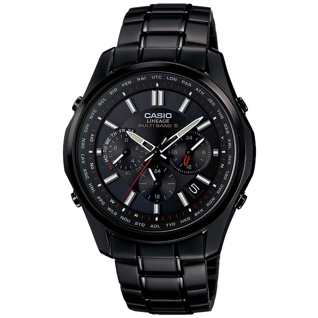 LINEAGE Casio นาฬิกา Lineage วิทยุแท้ญี่ปุ่น Solar LIW-M610D-1AJF Men'sblackSize/H4.63×W4.16×D1.06cm