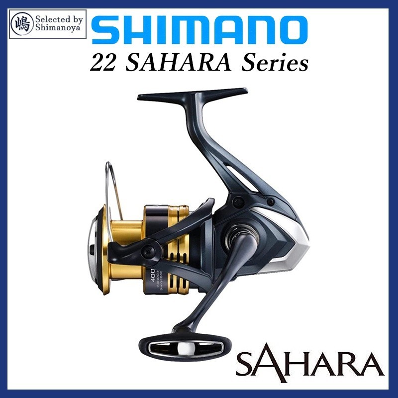 SHIMANO SAHARA 2022 FJ SPINNING REEL C3000HG, 4000, 4000XG, C5000XG fishing reel