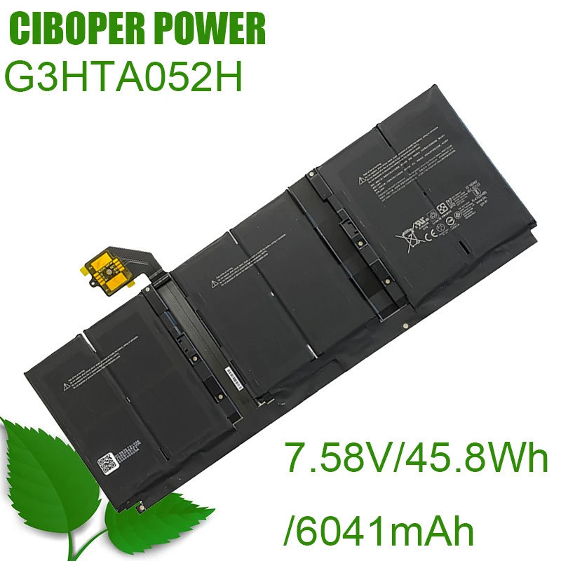 CP Original แบตเตอรี่แท็บเล็ต G3HTA052H 7.58V/45 .8wh/ 6041MAh DYNT02 G3HTA057H สำหรับ Surface แล็ปท