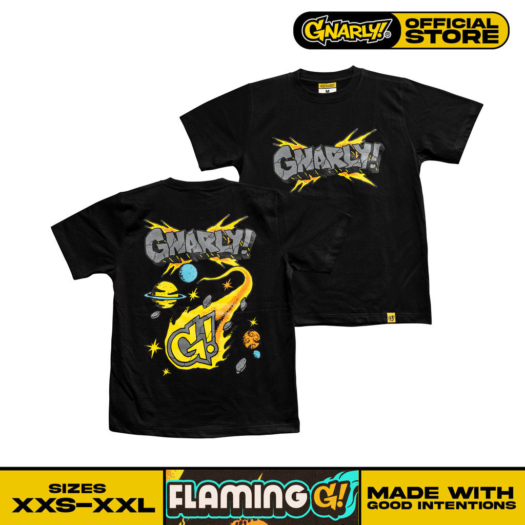 【COD】Gnarly! Flaming T-Shirt