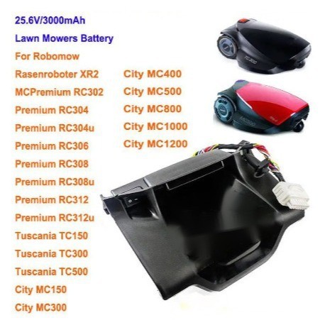 เหมาะสำหรับRobomow BAT7000B MRK7005A BAT7001Aแบตเตอรี่เครื่องตัดหญ้า