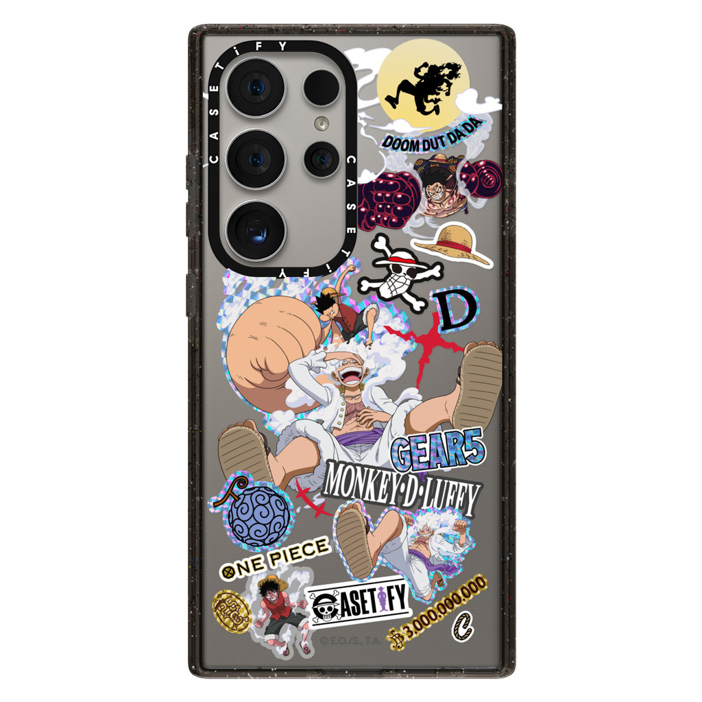 [พร้อมส่ง] CASETiFY | ONE PIECE Luffy Gears Evolution Sticker Mania Case