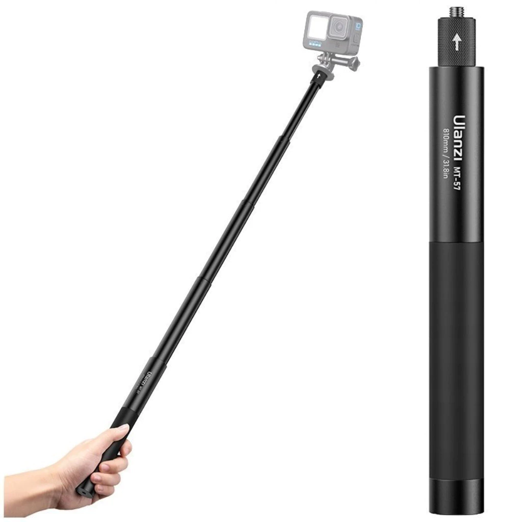 Ulanzi MT57 Selfie Stick Pole ไม้เซลฟี่ ไม้ล่องหน ต่อขาตั้งกล้อง GoPro/ Insta360/ DJI Action 6 thumbnail 3