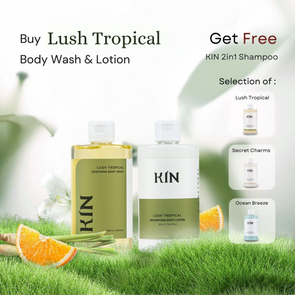 Lush Tropical Collection - Buy 2 Get 1 Free