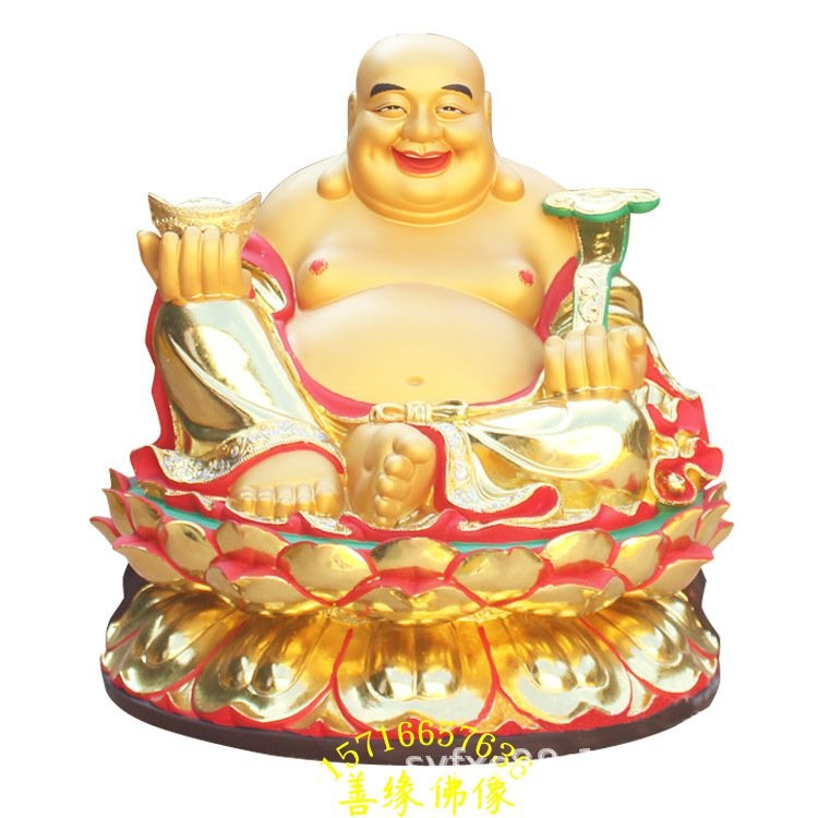 Maitreya Laughing Buddha Statue Maitreya Buddha Statue พระพุทธรูป RRZ9