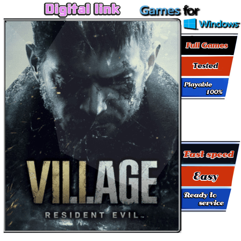 Resident Evil Village Deluxe Edition เกม PC Game คอมพิวเตอร์ USB เสียบเล่นได้เลย