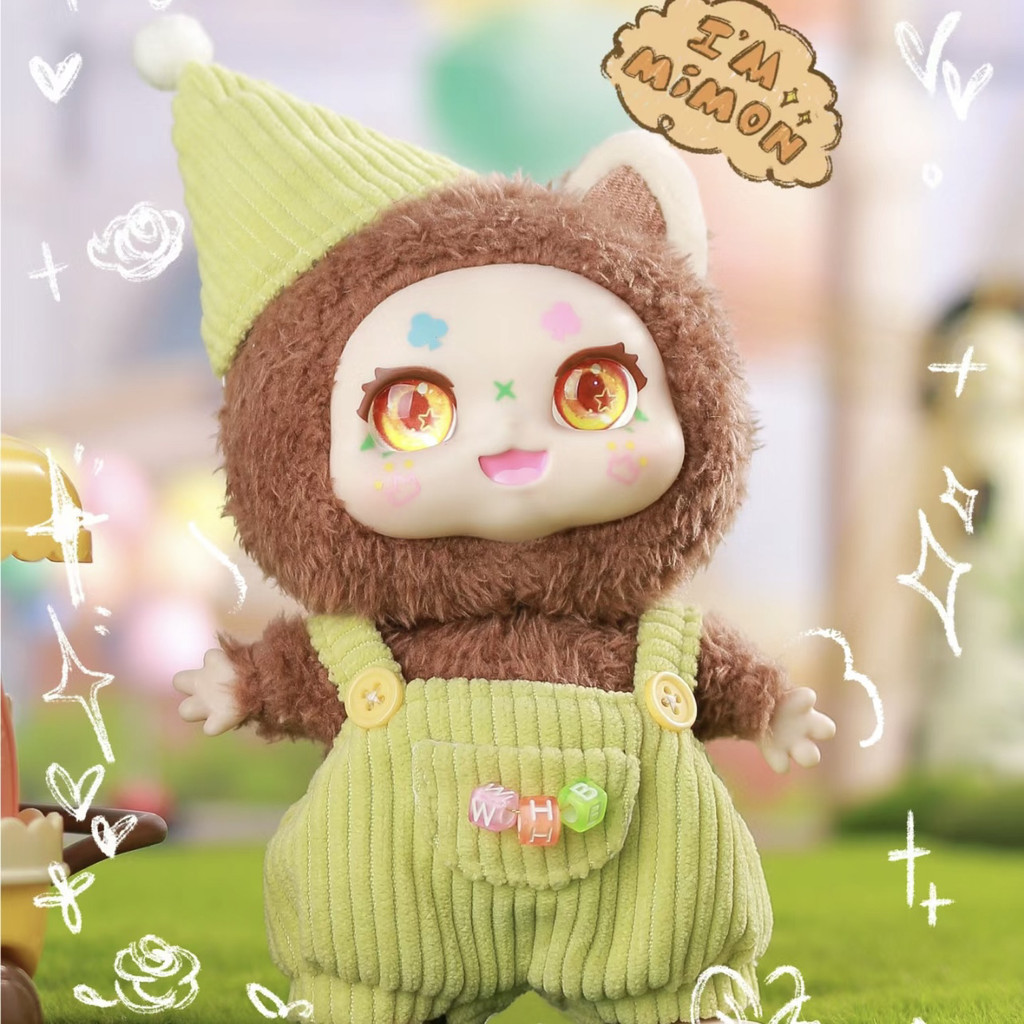 พร้อมส่ง🌠🧸กล่องสุ่ม Kimmon v6 I'm Mimon คิมม่อน ไอแอมมิมอน🧸ตุ๊กตาขนนุ่มนิ่มน่าร๊าก🎁1 จุ่ม🌟ลุ้นซีเครท🪽