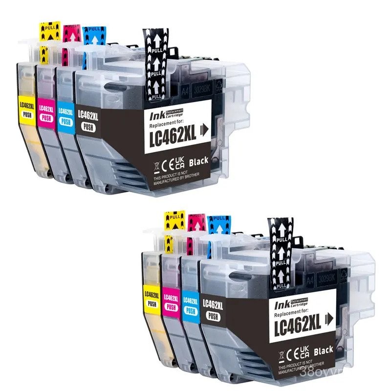 For LC462 LC462XL  LC462 462XL Ink Cartridge Compatible Brother LC462 MFC-J2340DW MFC-J2740DW MFC-J3540DW MFC-J3940DW