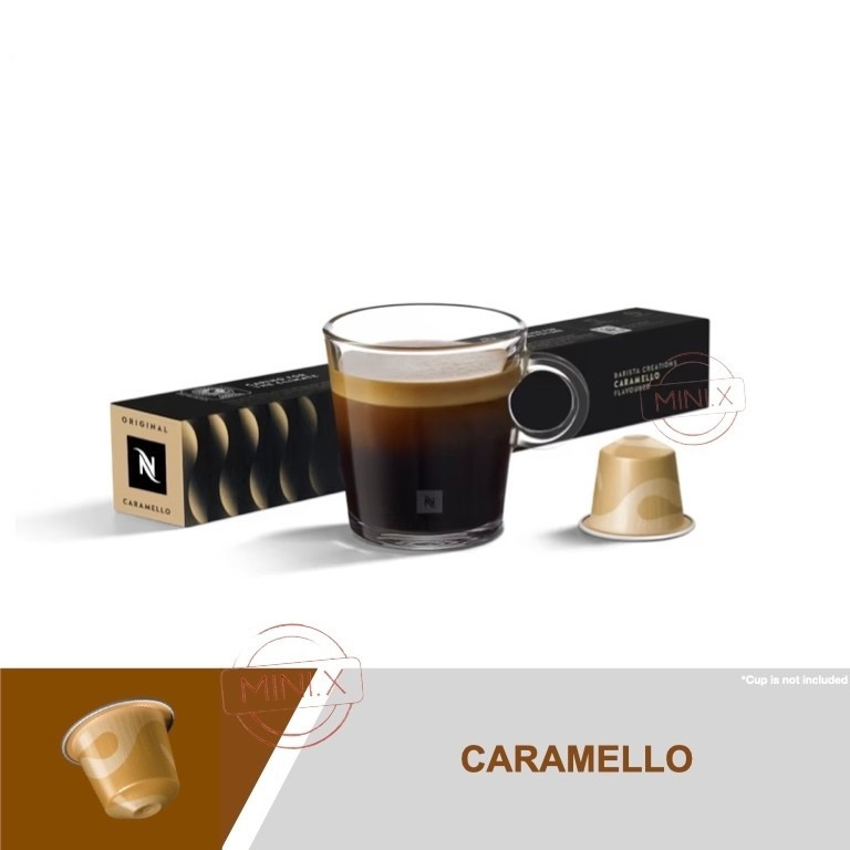 Nespresso Capsule - CARAMELLO กลิ่นคาราเมลสุดคลาสสิค ผสมผสานกลิ่นบิสกิตหอมหวานและกลิ่นถั่ว พร้อมส่ง