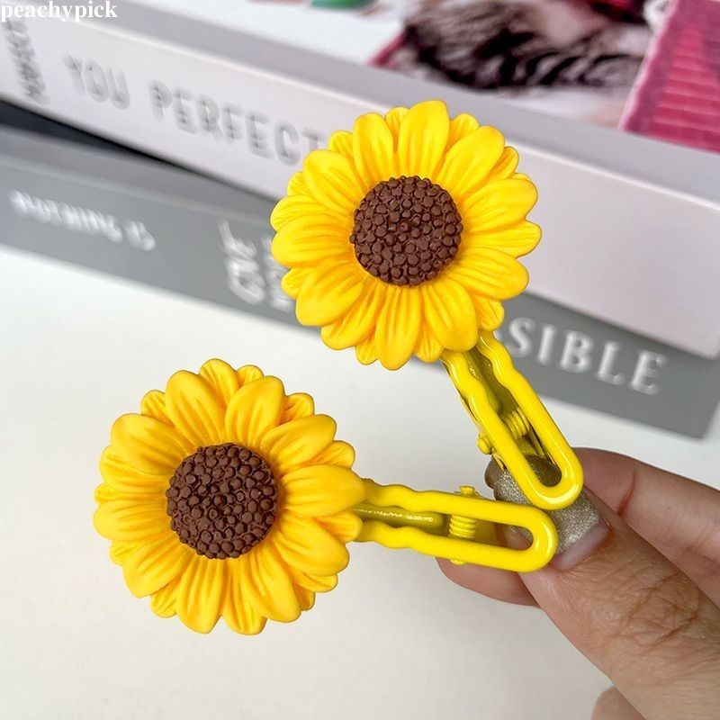 🍑peach🍑 กิ๊บติดผมรูปดอกทานตะวัน