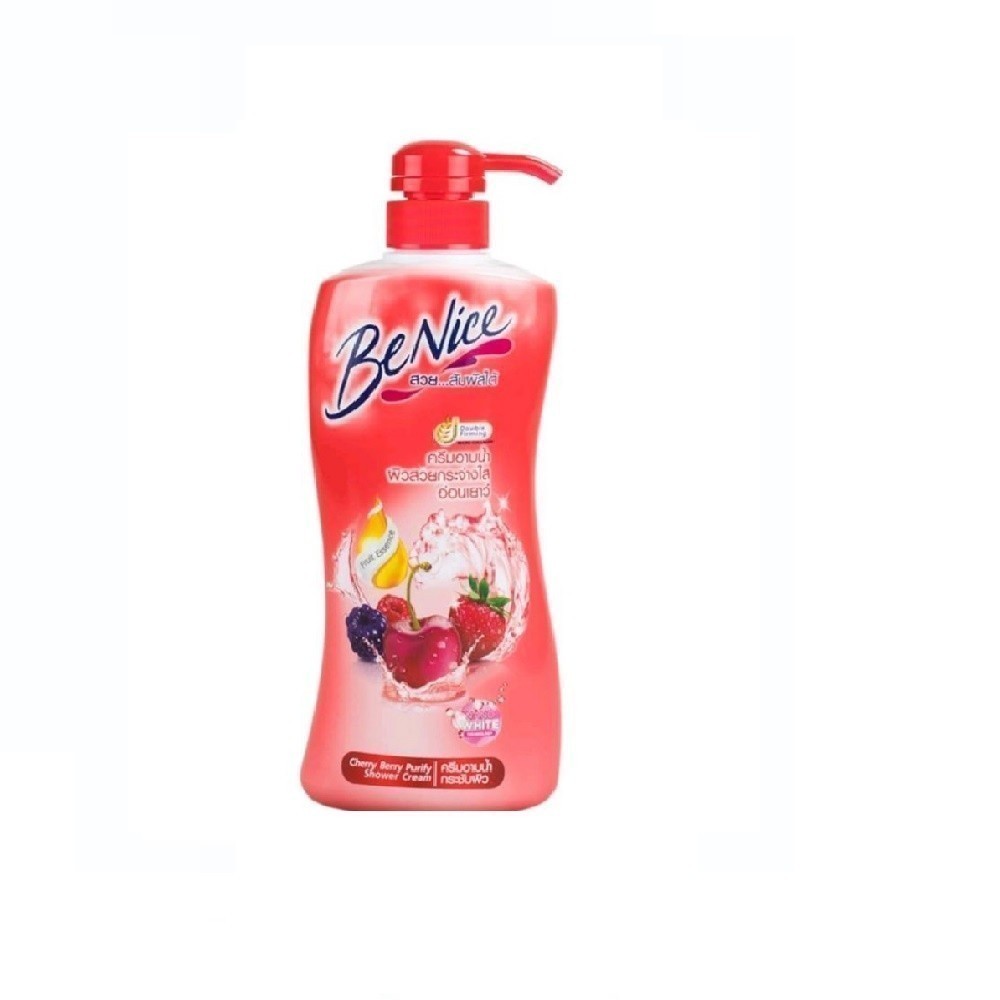 BeNice Shower Cream Cherry Berry 400mlบีไนซ์ ครีมอาบน้ำ เชอร์รี่ เบอร์รี่400ML