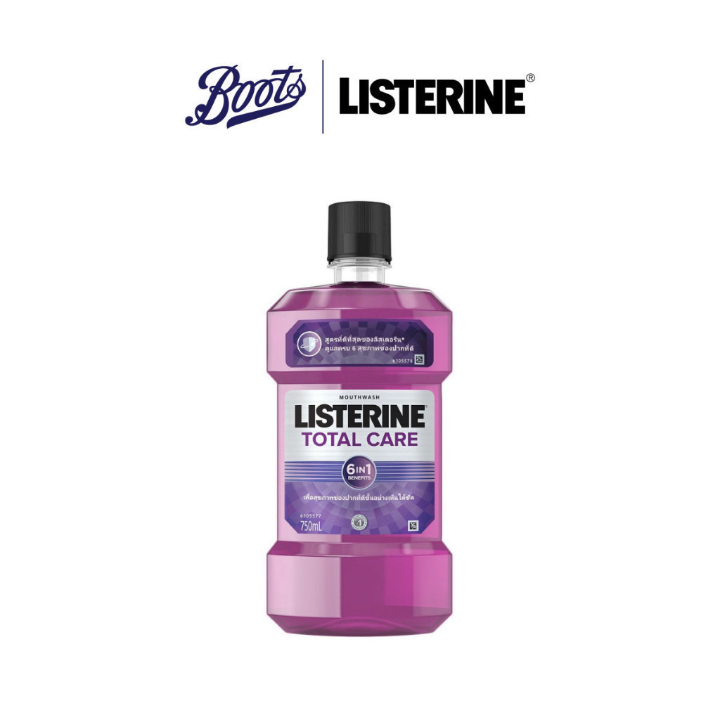 Listerine ลิสเตอรีน น้ำยาบ้วนปาก โทเทิลแคร์ 750 มล.